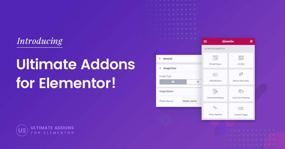 Introducing The Ultimate Addons For Elementor