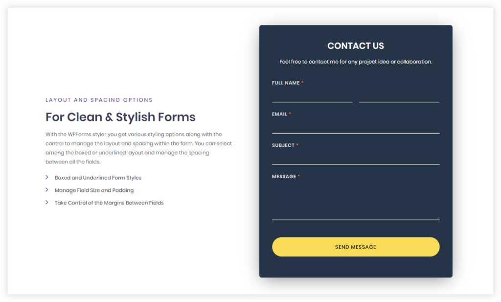 WPForms Styler Widget