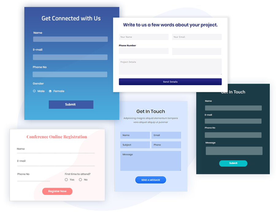 Contact form template