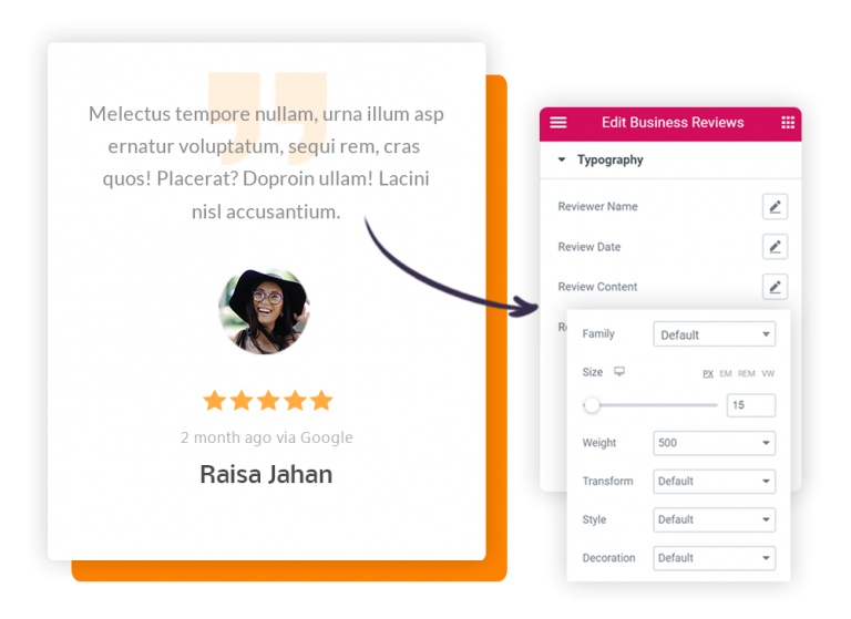 Elementor Business Reviews Widget – Ultimate Addons for Elementor