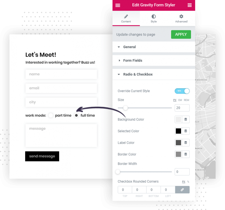 Elementor Gravity Form Styler Widget – Ultimate Addons for Elementor