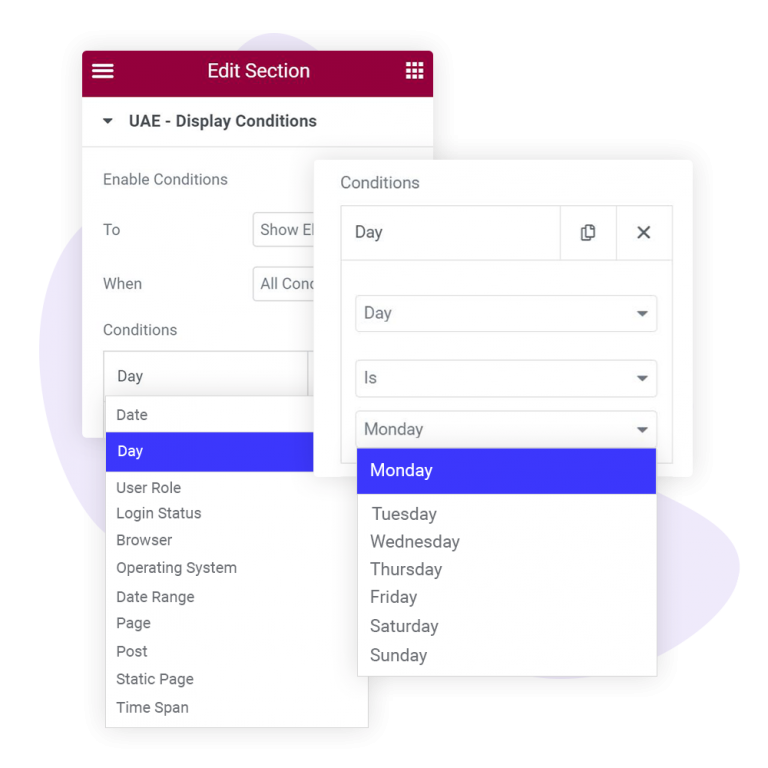 Display Conditions for Elementor Widgets - Personalise User Experience
