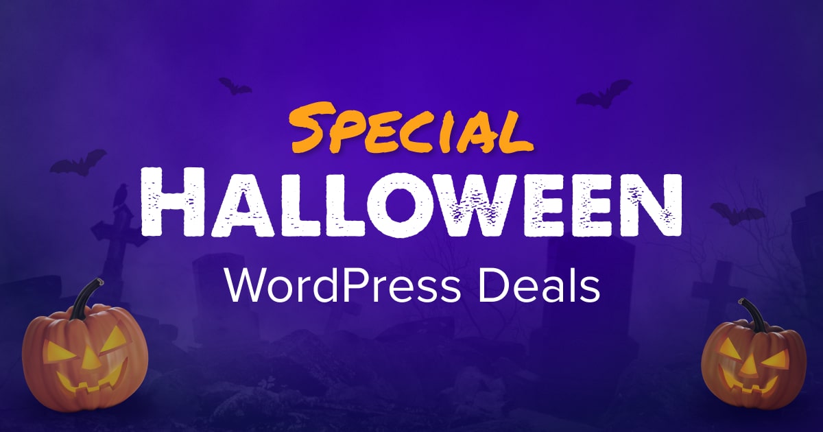 WordPress Halloween Deals
