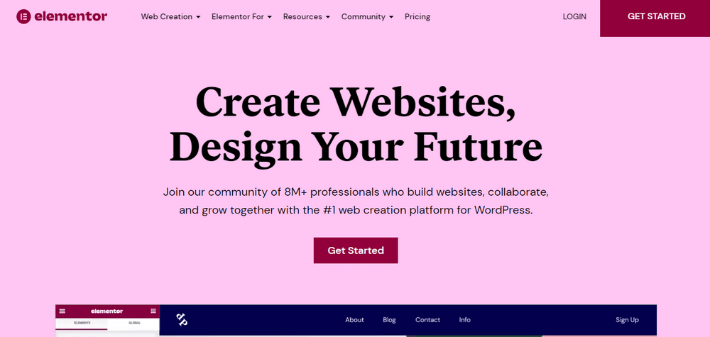 Elementor Homepage
