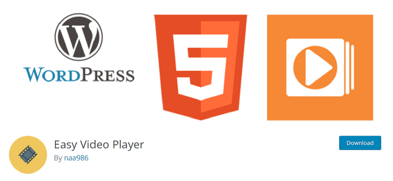 Easy Video Player Plugin for WordPress