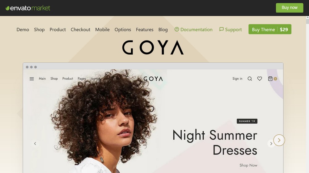 Goya theme