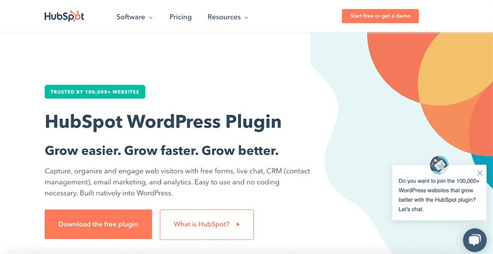HubSpot WordPress plugin