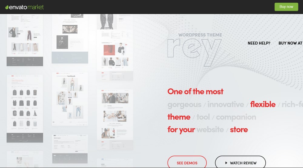 Rey WordPress theme