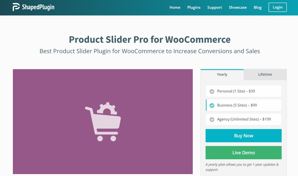 Product Slider for WooCommerce plugin
