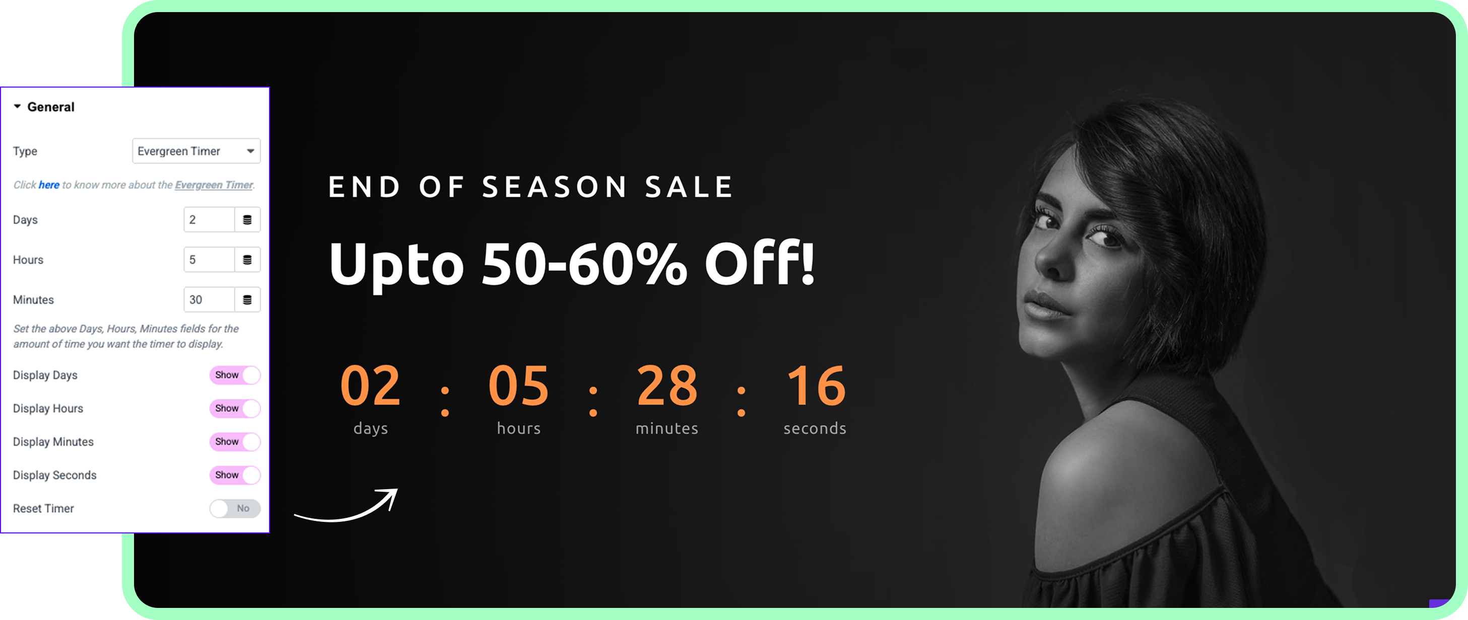 Elementor Countdown Timer Widget – Ultimate Addons for Elementor