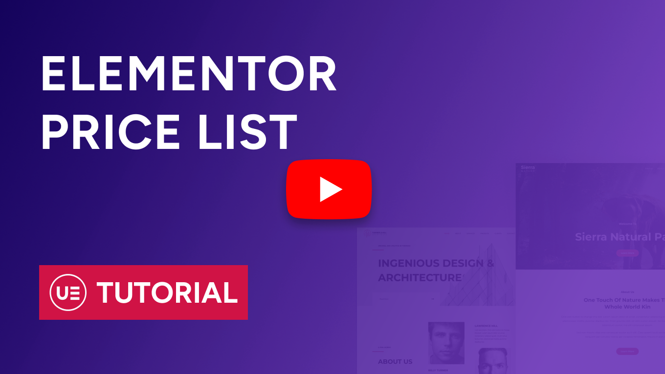 Thumbnail Price List